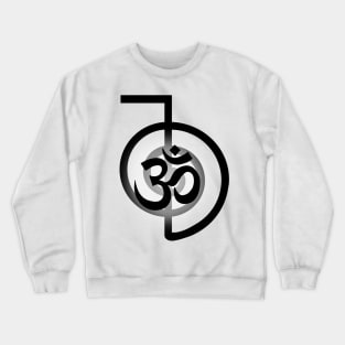 Cho-Ku-Rei and Om symbols Version 2 Crewneck Sweatshirt